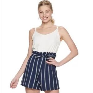 Lily Rose Shorts Romper